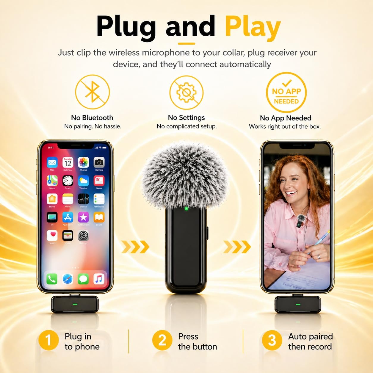 2-in-1 Wireless Microphone