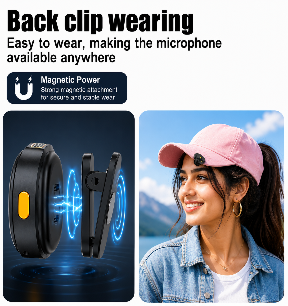 Q8 Dual Wireless Lapel Microphone with Smart LED Display Charging Case